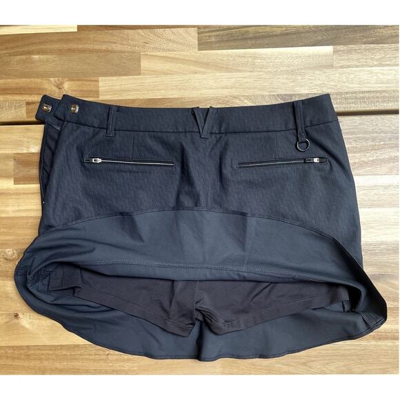 Fantom Pattern Printed Grey Golf Active Leisure Skort Skirt Size Medium NWOT - Picture 6 of 9